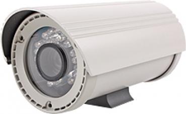 LED-IP-T/N-IR-Zylinderkamera, 4mm Obj., MPEG4, D1, 720x576, RJ45