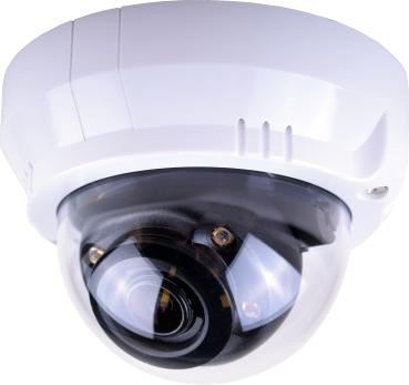 2MP IP IR Mini-Kuppelkamera 90°, H265, PoE, ONVIF, für Innen