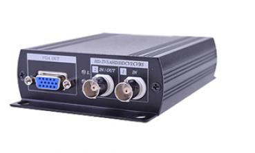 AHD/TVI/CVI/FBAS auf HDMI/VGA/Video-Konverter, inkl. Netzteil, OSD, PIP, Umschaltfunktion von 16:9 auf 4:3