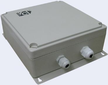 RS422 VC-Protokoll-Umsetzer mit Rückmeldung, IP65, für Zoomkameras, 230V AC/2A