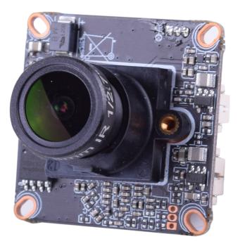 2MP IP-Platinenkamera 90°, 32x32mm, 12V DC