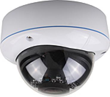 2.4 MP T/N Kuppelkamera, SONY, 2,8-12mm, 1080p, H264, MJPEG, ONVIF, RTSP, POE, IP66