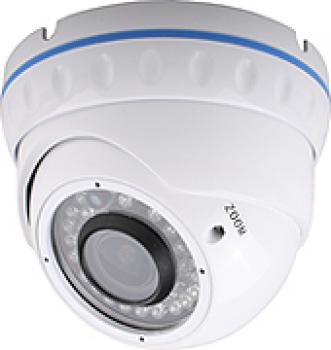 2.4 MP T/N Kuppelkamera, SONY, 2,8-12mm, 1080p, H264, MJPEG, ONVIF, RTSP, POE, IP66