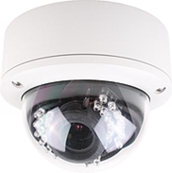 2 MP LED IP Kuppelkamera 1080p, 3-10mm,  FIT, WDR, PoE, ONVIF, H264, SD slot, Außen, IP66