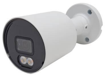 1/2.7" 4in1 5MP Kompakt-Zylinderkamera, 3,6mm (88°) F1.0, IR 30m, Weißlicht 25m, IP66, Außen