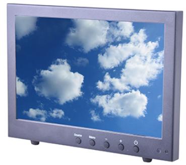 10,1“/25cm HD-Farbmonitor 4in1 (Analog/AHD/CVI/TVI), 16:9, 2x Video Ein/Aus, 1x HDMI, OSD, inkl. Netzteil 12V DC