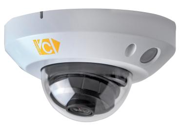 4K/8MP IP LED Mini-Kuppelkamera 108°, IK08, H265,PoE, P2P,ONVIF,IP66