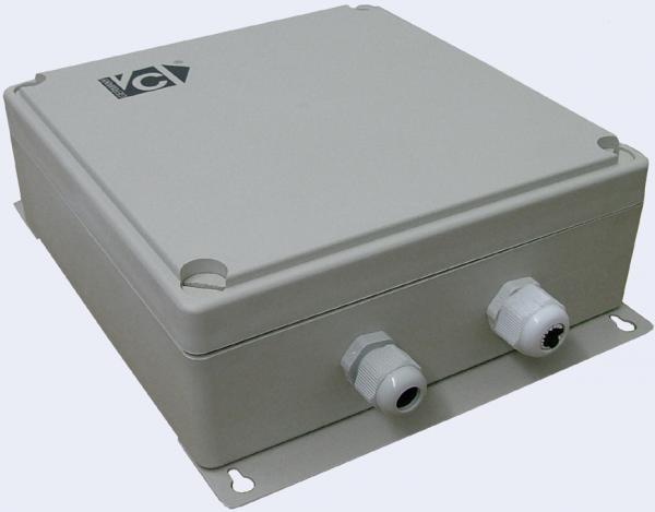 RS422 VC-Protokoll-Umsetzer mit Rückmeldung, IP65, für Zoomkameras, 230V AC/2A