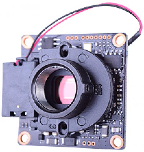 1/2,8“ T/N-PL-Kamera, nicht für Nadelöhr geeignet, 1300H/0,3milliLux/F1,4, 32x32mm, UTC, OSD, 12V DC