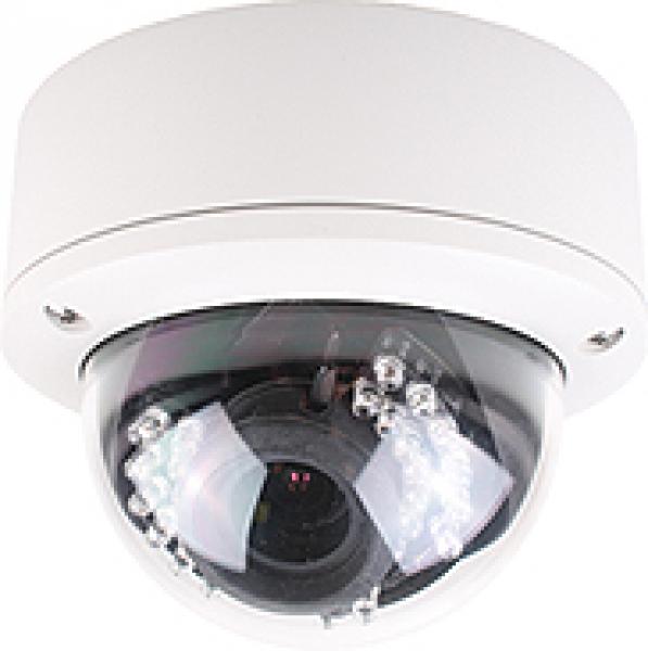 2 MP LED IP Kuppelkamera 1080p, 3-10mm,  FIT, WDR, PoE, ONVIF, H264, SD slot, Außen, IP66