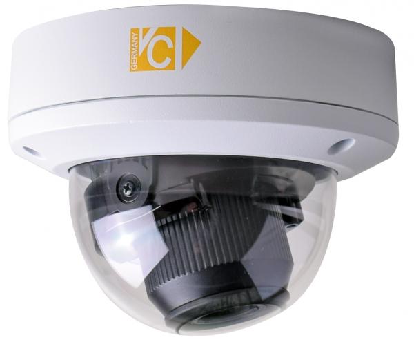 1/2,8" 5/4/2MP AHD LED OSD Kuppelkamera, UTC, 88-26° Motorzoom, 3axial, IR 35m, 12V DC, Außen