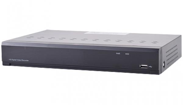 4-Kanal 5in1 DVR inkl. Systemsoftware für max. 128 Kam., HDMI, 2xIP, Audio, RS485, 4xAlarm, inkl. Netzteil