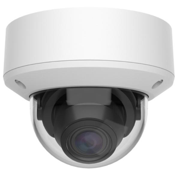 4K/8MP IP LED Kuppelkam., 2,7-13,5mm Motorzoom, PoE, IP67, P2P, vandalismusgeschützt, für Außen