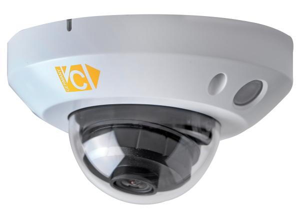 4K/8MP IP LED Mini-Kuppelkamera 108°, IK08, H265,PoE, P2P,ONVIF,IP66